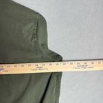 Vince Women’s Button Down Long Sleeve Top Army Green Pockets Women's Size M Photo 10
