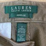 Ralph Lauren Lauren Adelle Women's Khaki Cotton Stretch Trousers Jeans Sz 4 EUC Photo 5