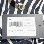 Kate Spade NWT  Zebra Print Triangle Bikini Two Piece Swimsuit Women’s Size Large Photo 6