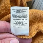 Anthropologie Chloe Oliver Yellow Embroidered Fringe Trim Top Size S Photo 5