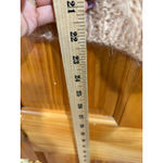 Handmade in Italy Mohair Wool Sweater Cable Knit Balloon Sleeve M/L Size M Photo 3