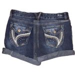Ariya Jeans  Cuffed Denim Short Shorts Women’s Size 11/12 Distressed Stretch Photo 3