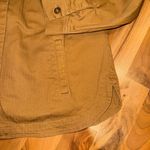 D & co. Women’s utility light jacket dark khaki‎ size small button down Tan Photo 1