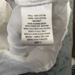 st. john's bay St. John’s Bay White Peasant Top XL Short Slv 100 % Cotton Boho Hippie Photo 6