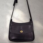 Coach Vintage  Taft‎ Black Leather Bag 9980 Shoulder Crossbody Messenger Photo 1