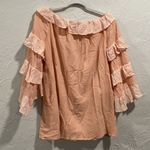 Listicle NWT feel the love ruffle dress size Small 100% cotton Photo 4