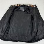 Powder River Outfitters Vest XL Southwestern Pattern Puffer Black Sleeveless Photo 5