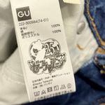 Gu X Sailor Moon‎ 25th Anniversary Mini Denim Skirt Size 27" Anime Japanese Blue Size M Photo 3