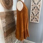 Maeve  Sleeveless Lace Mini Dress in burnt orange Photo 4