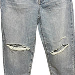 Madewell The Dadjean Destroyed Edition Jeans Dustin Wash Size 27 Photo 7