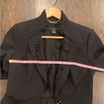 White House | Black Market Black Feminine Blazer Elegant Design Photo 5