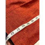 Vintage Koret Women 16W Linen Blend Maxi Dress Outfit Set Embroidered New Orange Photo 14