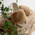 Jenni Kayne  shearling slide sandals 36‎ NWOT $375 Photo 3