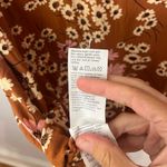 Madewell  Novel Tie-Front Top in Hillside Daisies Size Small Photo 7