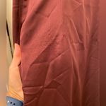 Abercrombie & Fitch Deep Burgundy Midi Dress Photo 6