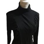 Erica Brooke Turtleneck Sweater Black Size M Photo 1