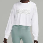 Lululemon  Muscle Love White Long Sleeve Shirt Photo 0