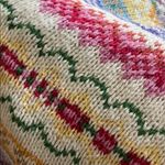 Mountain Lake Vintage Colorful Nordic Fair Isle Cotton Sweater Photo 5