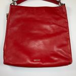 Rebecca Minkoff Red Leather Rochelle Hobo Convertible Satchel or Shoulder Bag Photo 2