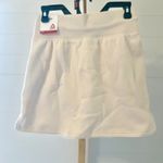 Reebok  Cream Fleece Sweat Skirt Athletic Sporty Athleisure Women's Photo 2