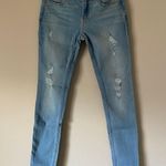 Hollister Light Wash Low Rise Super Skinny Classic Stretch Denim Jeans Fall Photo 0