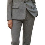 H&M Black & White Houndstooth Blazer Suit(Size Blazer Medium,Pants 6) Photo 0