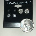 Taramanda Silver Tone Dainty Boho Trio Earrings Photo 2