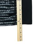 Alberto Makali Black Mini Dress Sz 10 Faux Leather Detail Y2K 90's Goth Party Photo 6