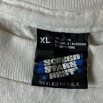 Vintage 90s Grand Rock Cafe Madrid T Shirt White XL Extra Large USA Graphic Tee Photo 3