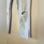Gap Mid Rise '90s Loose Jeans Slit Side Distressed Light Wash Size 30 Regular Photo 4