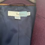 Boden Burgundy/Purple Wool Blazer Sz 4 Purple Photo 2