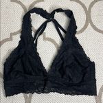 PINK - Victoria's Secret Pink Victoria’s Secret black lace crisscross bralette Photo 2