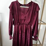Mango maroon  dress Photo 0
