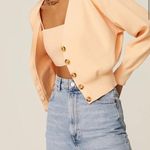ALC Frank A.L.C. Peters Cardigan in Apricot Photo 1