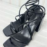 Nine West Black Women's Yeera Heeled Sandals Sz 10 614 Photo 9