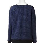 Apt. 9  NWT Pebbled Jacquard Sweatshirt Photo 1