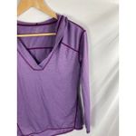 Zella Lightweight Purple Hooded Activewear Top Size XS Photo 1