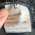 None Black distressed Denim Shorts Photo 3