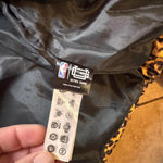 Miami Heat Leopard Print Ultra Game Puffer Jacket (Women’s Large) Brown Photo 3