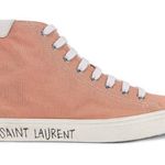 Saint Laurent Malibu Mid-Top Sneakers Size 39 Photo 0