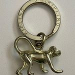 Kipling  Charm Keyring Fob Monkey Purse Bag Gold Metal Small Photo 0