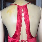 Victoria's Secret Victoria’s Secret Women’s Red Lace Chemise size L Photo 9