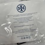 Tory Burch Face Mask Black Floral Print NWT Adjustable Straps Washable Reusable Photo 2