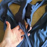 Ulla Johnson Evelina Ruffle Plunge One-Piece Swimsuit, Navy, Size Small, $380 Photo 11