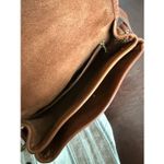 Coach Vintage 90s Prairie Bag 9954 British Tan Leather Flap Turnlock Crossbody B Photo 7