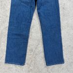 Mother Women’s The Tomcat Jeans High Rise Straight Leg in Three Little Ships 27 Blue Photo 7