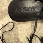 Johnny Was  Womens size 7 Black Lace-Up Sandals Photo 6