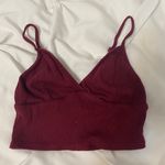 Brandy Melville maroon tank top Photo 0