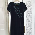Molly Malloy 90s velvet maxi dress Green Size 6 Photo 2