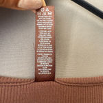 Women's Skimms ribbed maxi Dress XS‎ Brown NWOT Photo 5